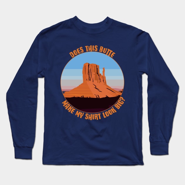 Big Butte Geology Long Sleeve T-Shirt by jrotem